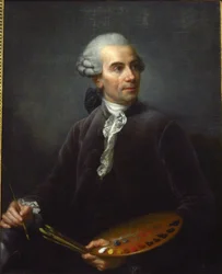 フランスの画家、ジョセフ・ヴェルネ（1714-1789）の肖像